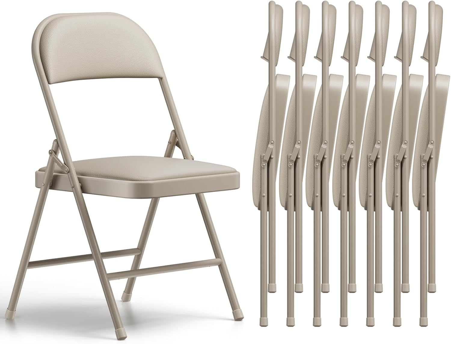 Folding Chairs 8 Pack