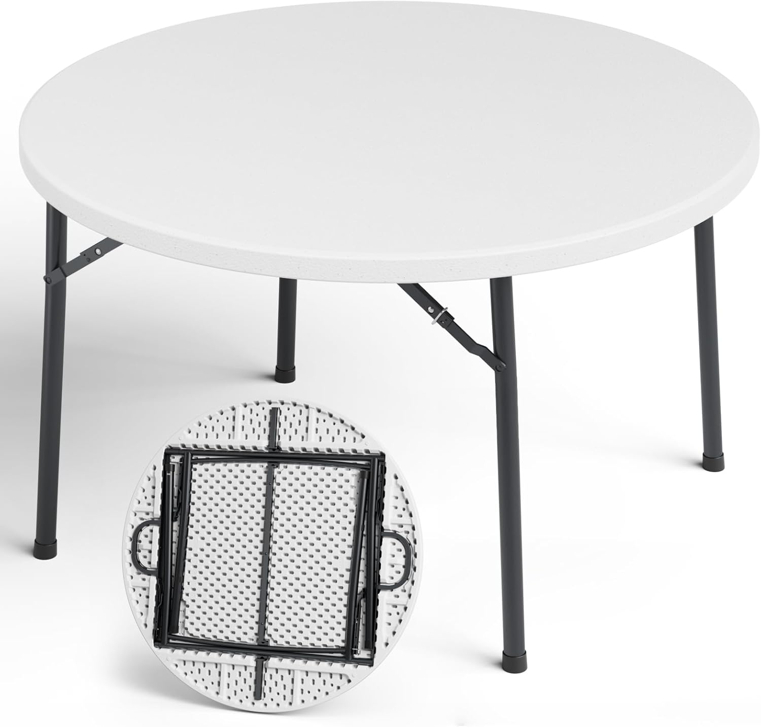 Folding Round Table