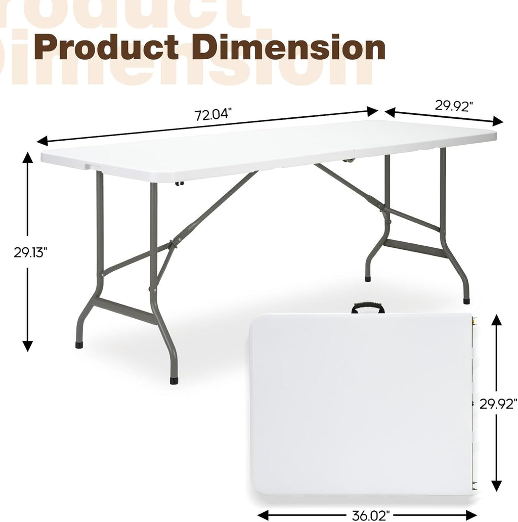 Folding Table 6ft
