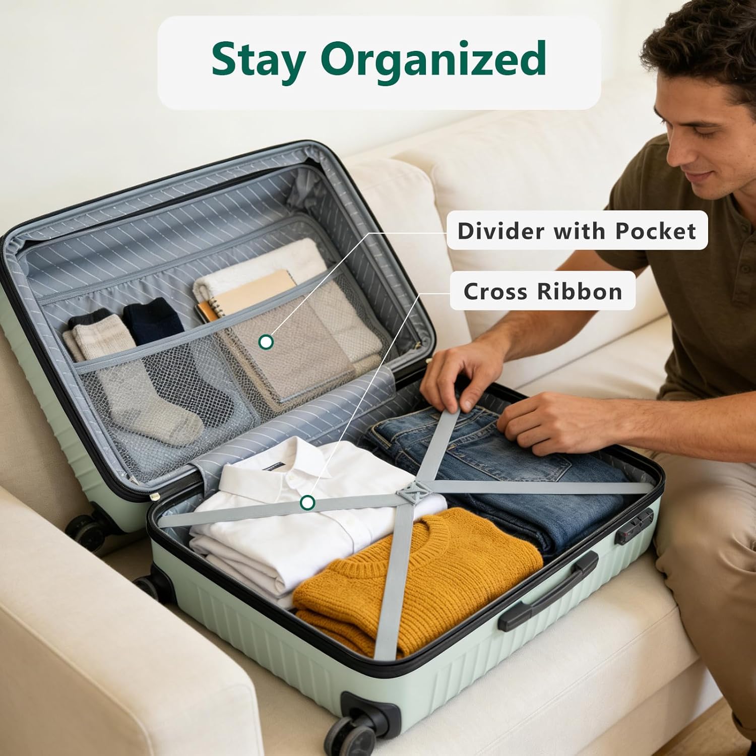 Luggage Sets 3 Piece