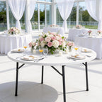 Folding Round Table