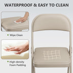 Folding Chairs 8 Pack